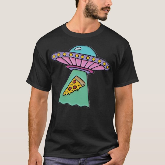 Ufo-bortförande T Shirt (Framsida)