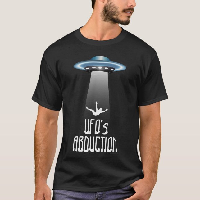 UFO-bortförande T Shirt (Framsida)