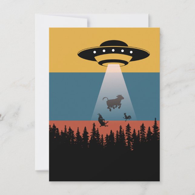 Ufo Boskap Abduction (Framsida)