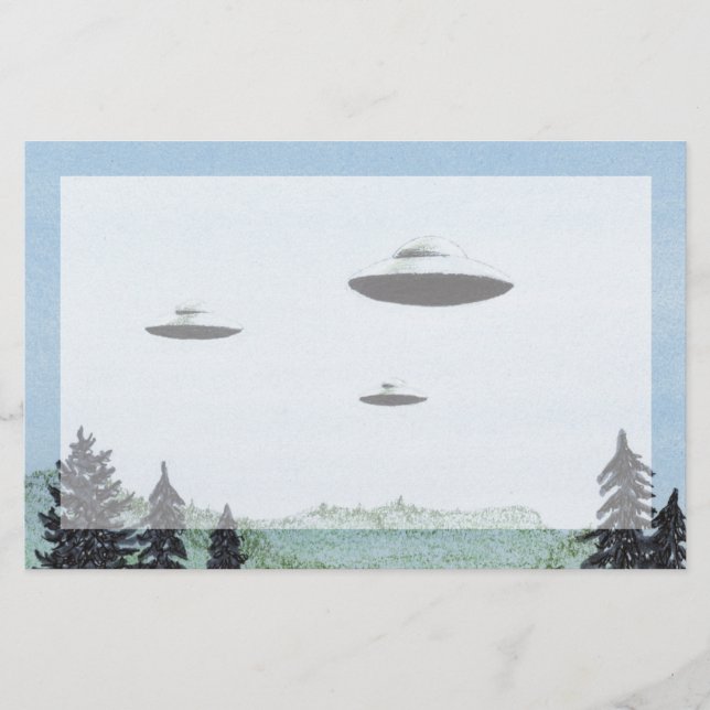 UFO BREVPAPPER (Framsida)