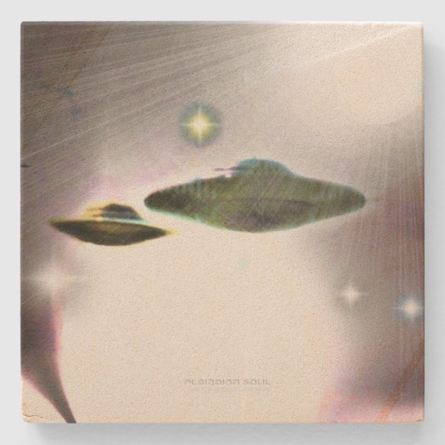 UFO-brott av lätt stenbrott Underlägg (Framsidan)