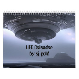 UFO Calendar av ej guld Kalender