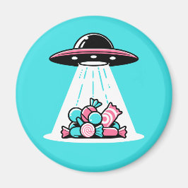 UFO Candy Magnet