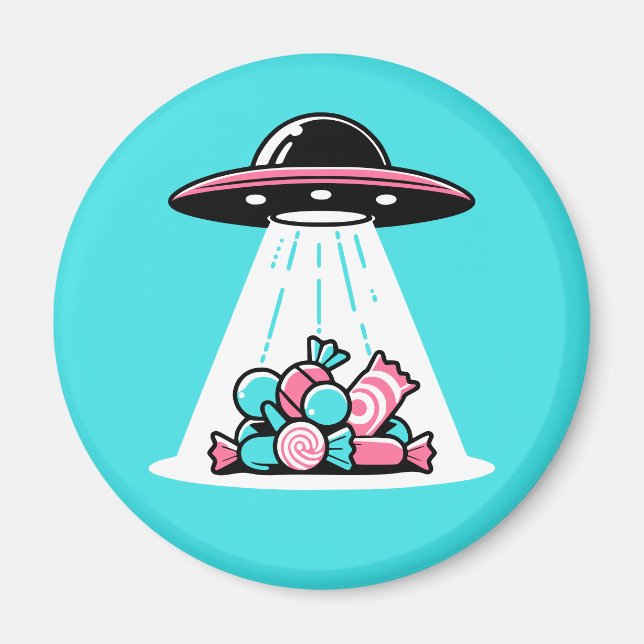UFO Candy Magnet (Framsidan)