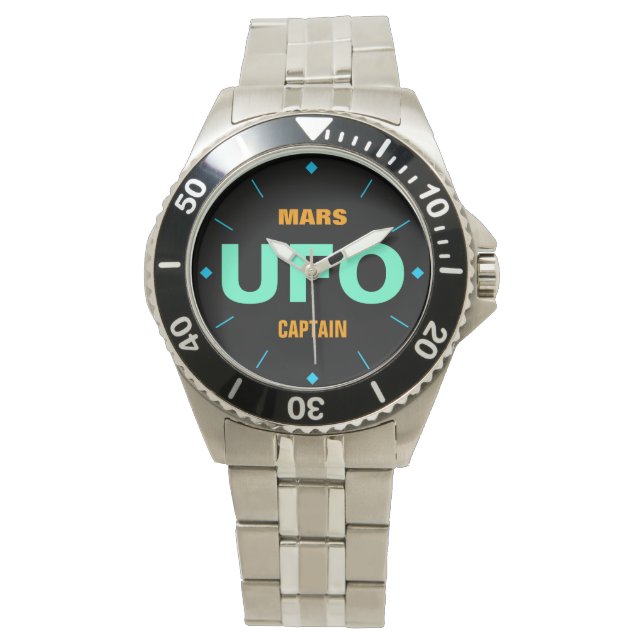 UFO CAPTAIN Watch Armbandsur (Framsida)