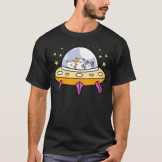 UFO Cat for Cat Lover boy T Shirt