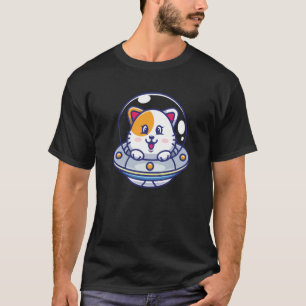 Ufo Cats I Cat Cute Kitten Spaceship Space Kids T Shirt