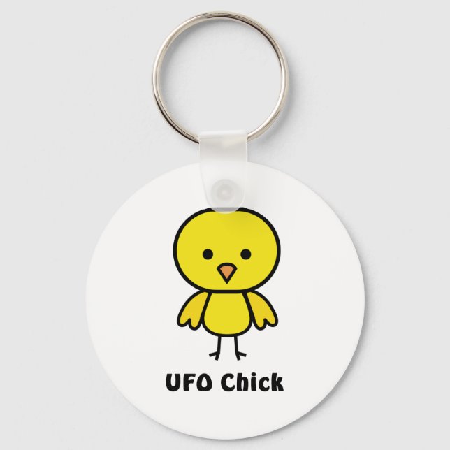 UFO-Chick Nyckelring (Framsida)