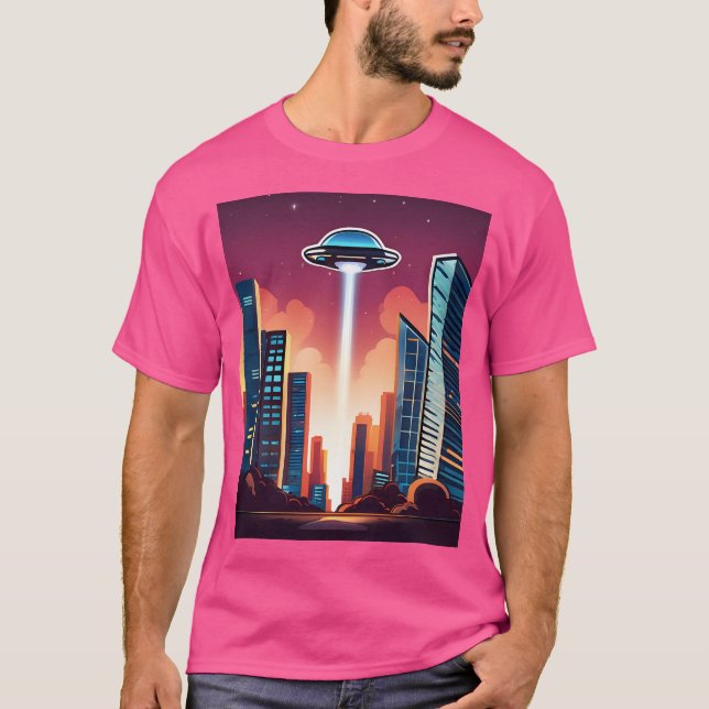 Ufo City T Shirt (Framsida)