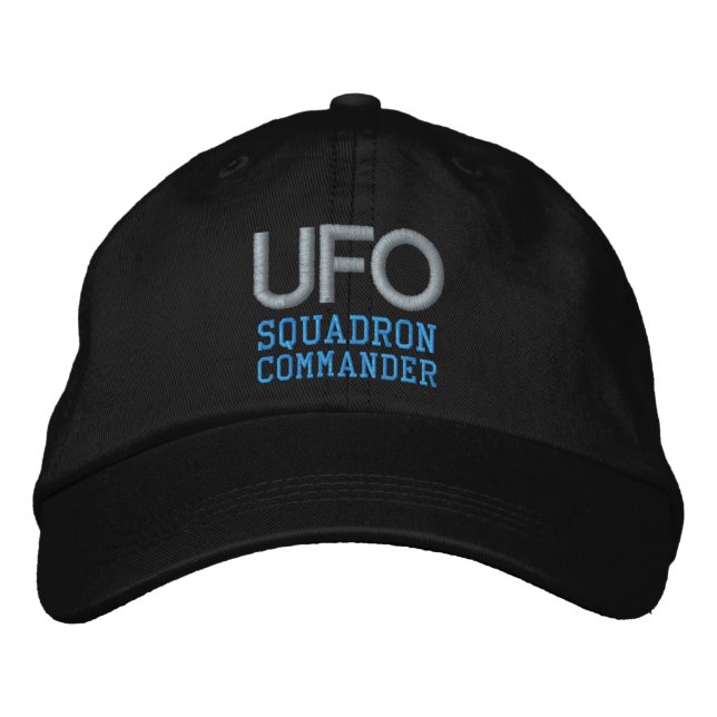 UFO COMMANDER-tak Broderad Keps (Framsida)