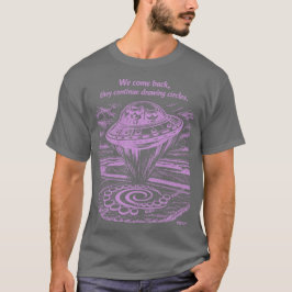 UFO CROP CIRCLES T SHIRT