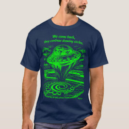 UFO CROP CIRCLES T SHIRT