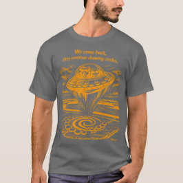 UFO CROP CIRCLES T SHIRT