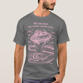 UFO CROP CIRCLES T SHIRT