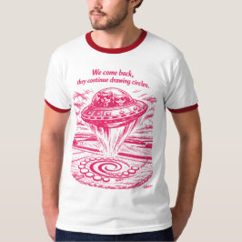 UFO CROP CIRCLES T SHIRT