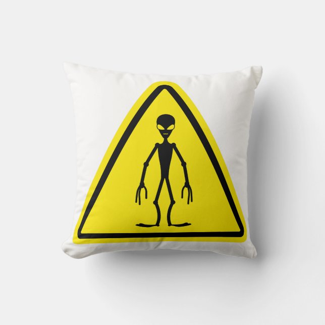 UFO Crossing Kudde (Framsida)