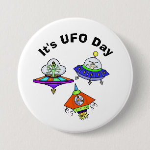UFO-dagsknapp Knapp