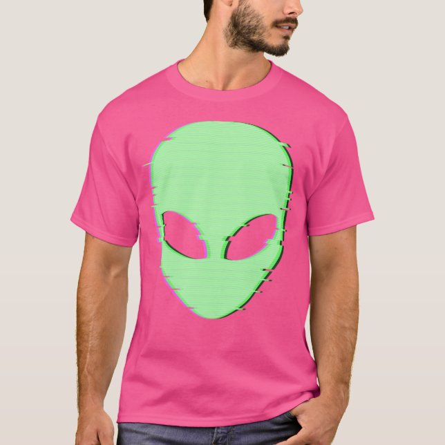 Ufo Day Alien T Shirt (Framsida)