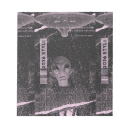 UFO-design Anteckningsblock