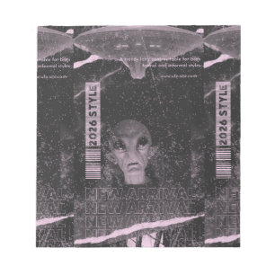 UFO-design Anteckningsblock