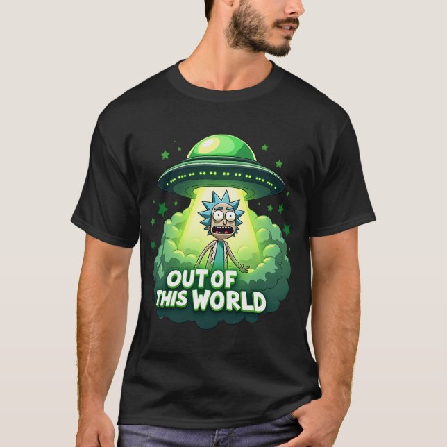 UFO-design från World UFO T Shirt (Framsida)