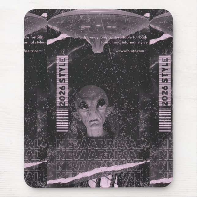 UFO-design Musmatta (Framsidan)