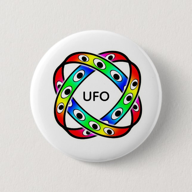 UFO (du kan ändra orden) Knapp (Framsida)