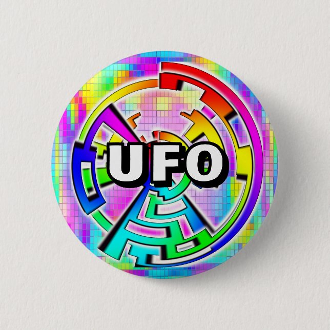 UFO (du kan ändra orden) Knapp (Framsida)