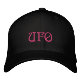 UFO Embroidered Hat Broderad Keps