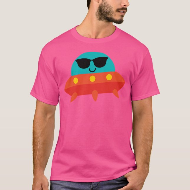 Ufo Emoji T Shirt (Framsida)