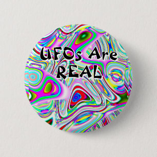 UFO:er ÄR REAL (du kan ändra ord) Knapp