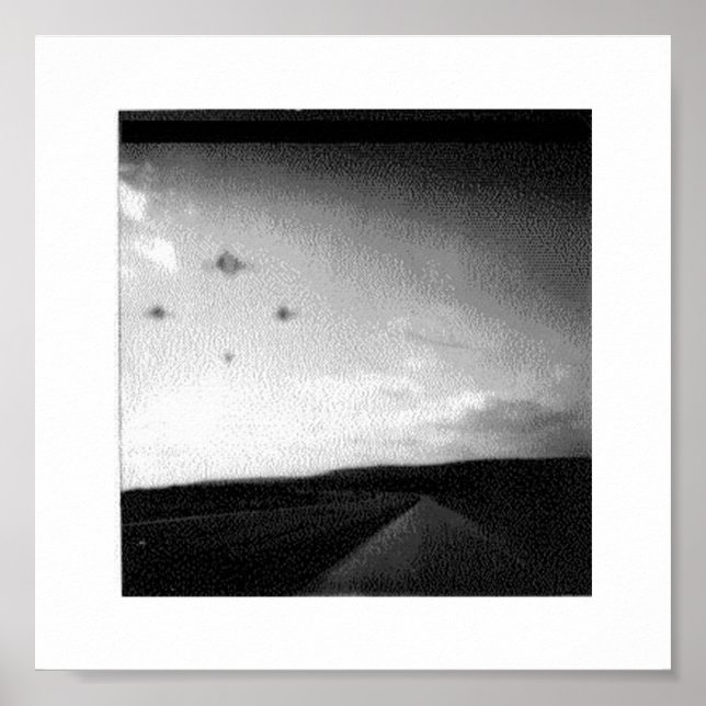 UFO:er natt Poster (Framsidan)