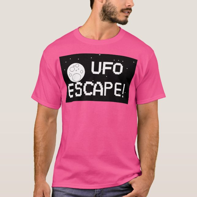 Ufo Escape Titlecard T Shirt (Framsida)