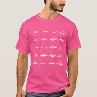 Ufo farkoster t shirt