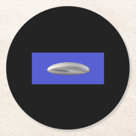 UFO-fest Firande Parti Tillbehör Underlägg Papper Rund