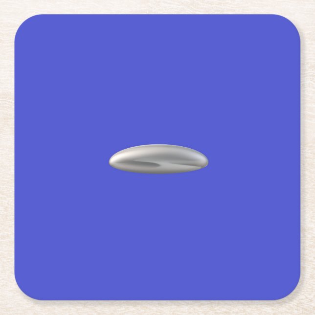 UFO-fest  Underlägg Papper Kvadrat (Framsidan)