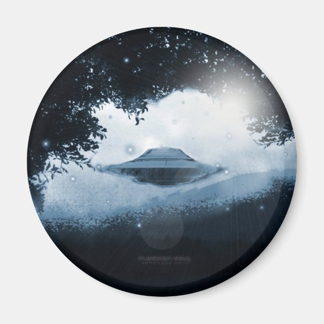 UFO Fidelity Magnet (Framsidan)