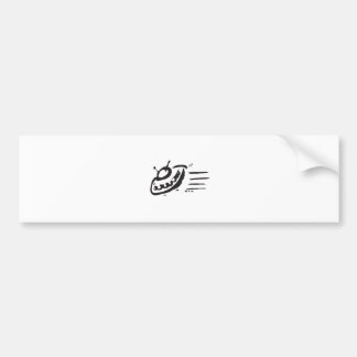 UFO - FlygSaucer - Spaceship Bildekal