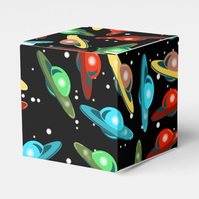 UFO FLYING SAUCER SCFI med Jetpackcorps Presentaskar (Framsidan Sidan)