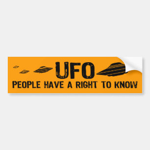 Ufo-folket har rakt till en veta bildekal