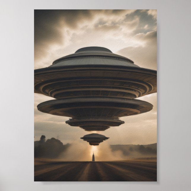 UFO för hög energi Poster (Framsidan)