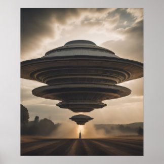 UFO för hög energi Poster