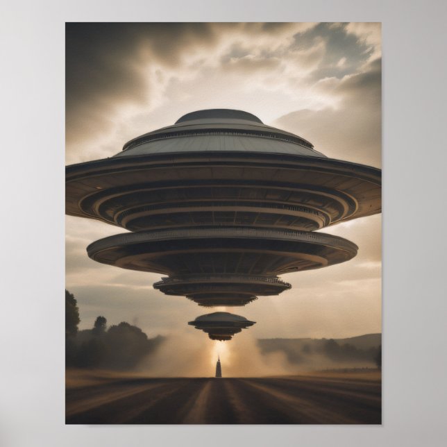 UFO för hög energi Poster (Framsidan)