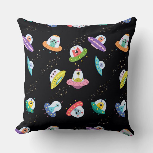 UFO FRAKTAS MÖNSTER KUDDE (Framsida)