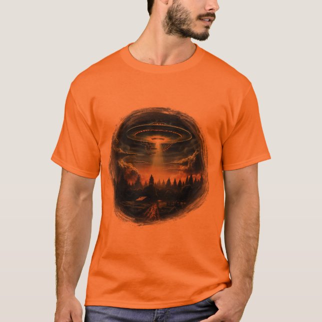 UFO från denna värld T Shirt (Framsida)
