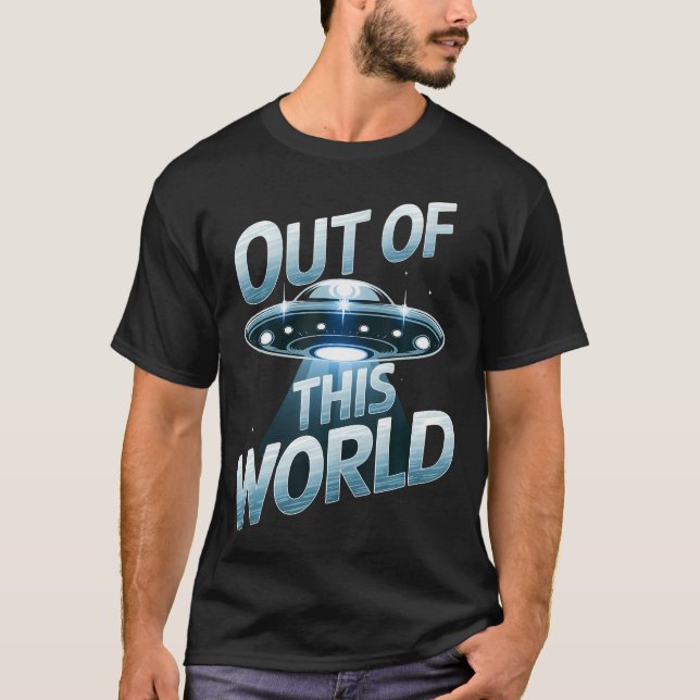 Ufo Från En Annan Värld T Shirt (Framsida)
