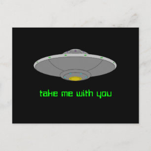 UFO - Frivillig kidnappning Vykort