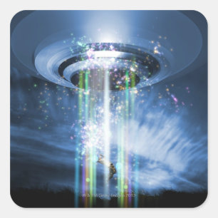 UFO FYRKANTIGT KLISTERMÄRKE