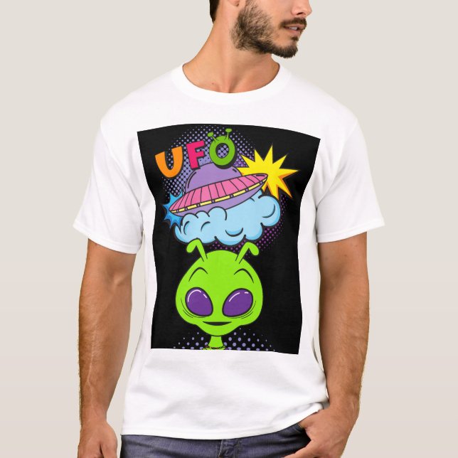UFO GIRL T SHIRT (Framsida)