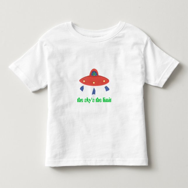 UFO Himlen är gränsen Tee (Framsida)